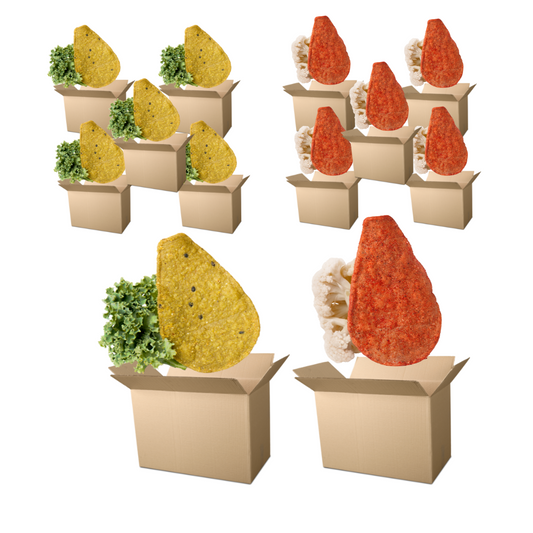 12-Pack Premium Chips de Coliflor y Kale