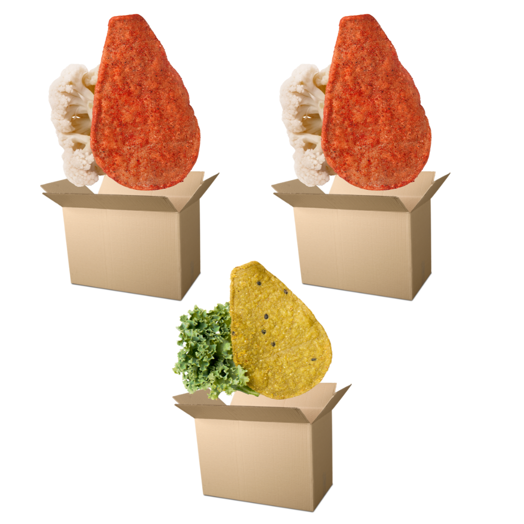 Pack de 3 Chips de 50 gramos.